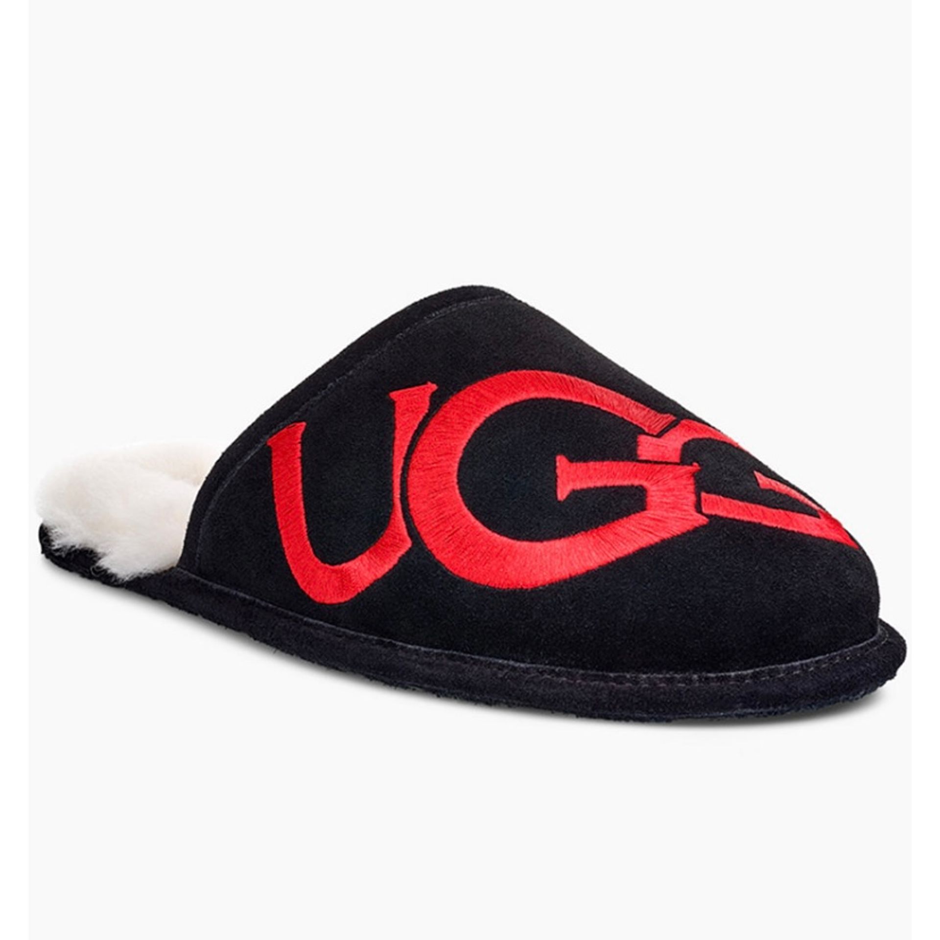 UGG- Men's Scuff Logo Slippers - Macys 