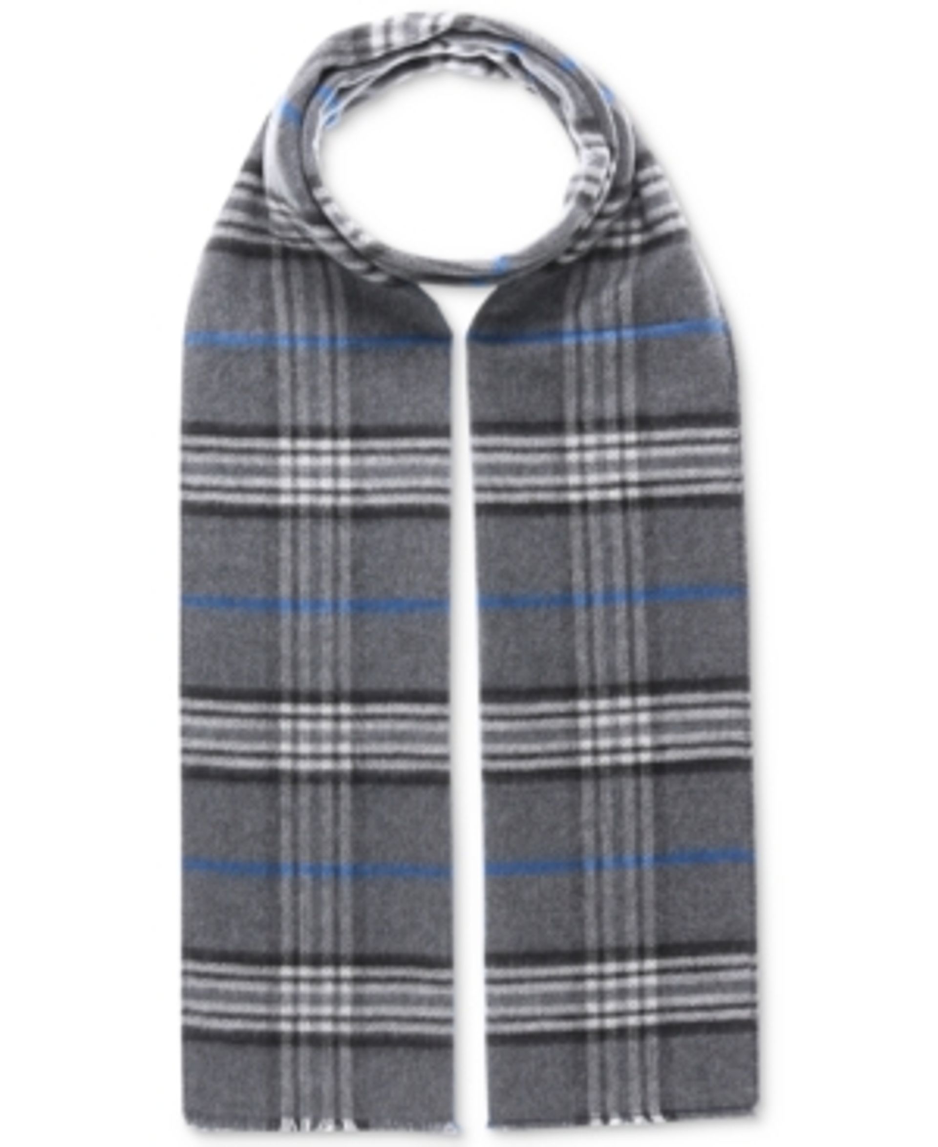 V Fraas Mens Classic Plaid Reversible Scarf Macys Style Crew V Fraas Mens Classic Plaid Reversible Scarf Macys Style Crew