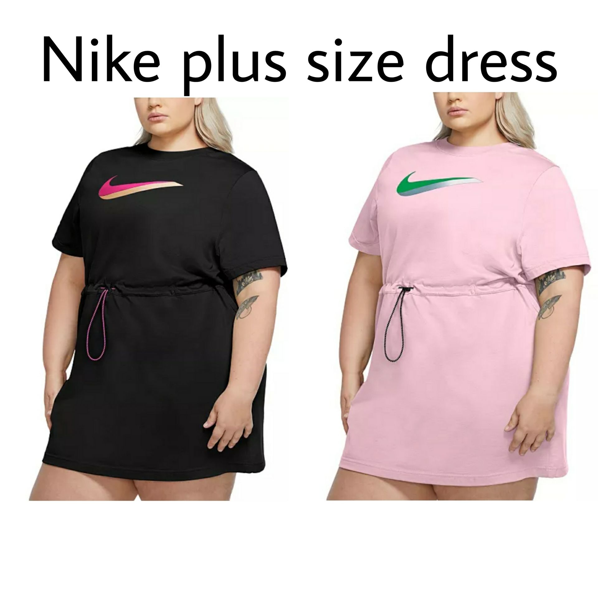 macys plus size nike dress