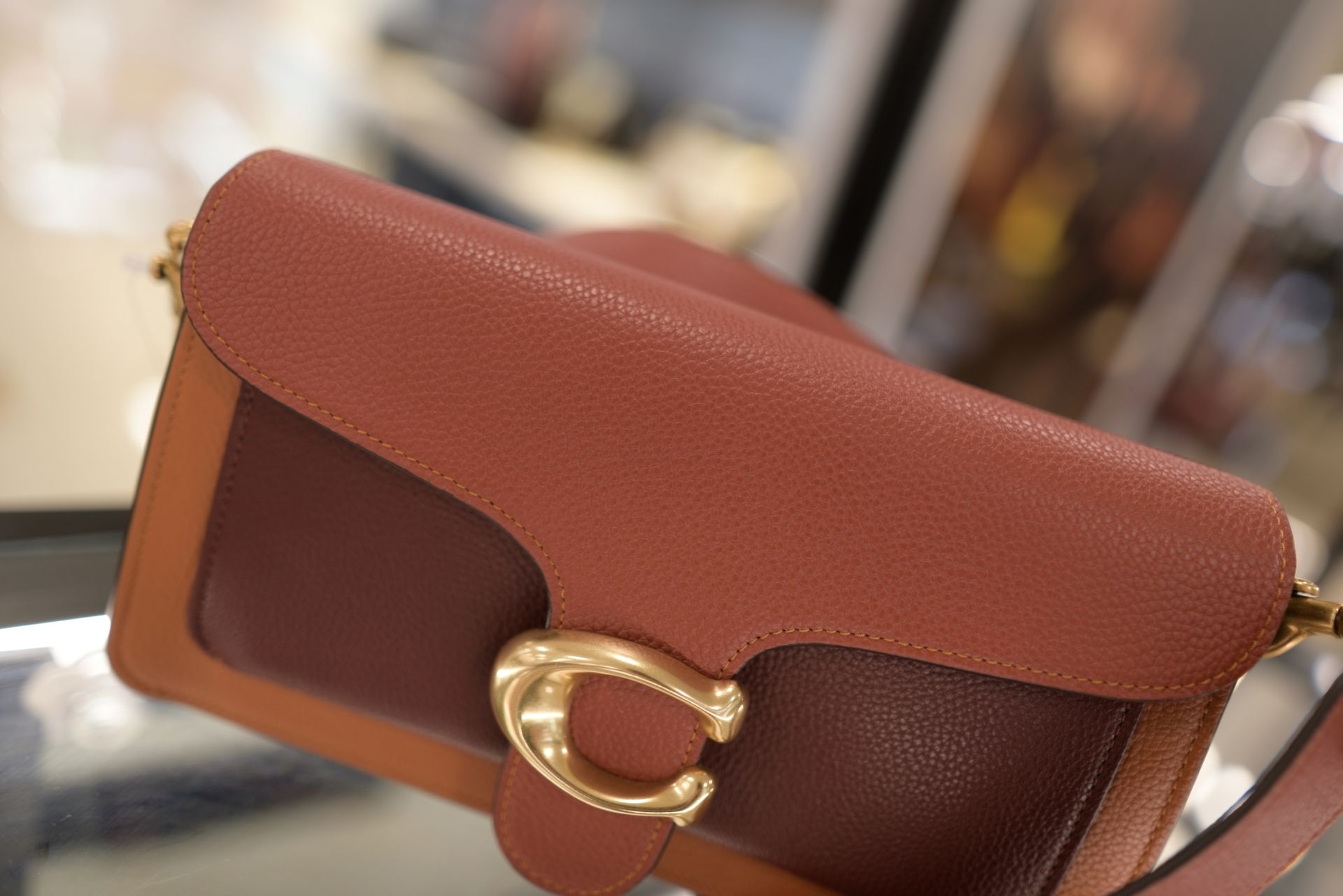 COACH Leather Shoulder Bag Macys Style Crew