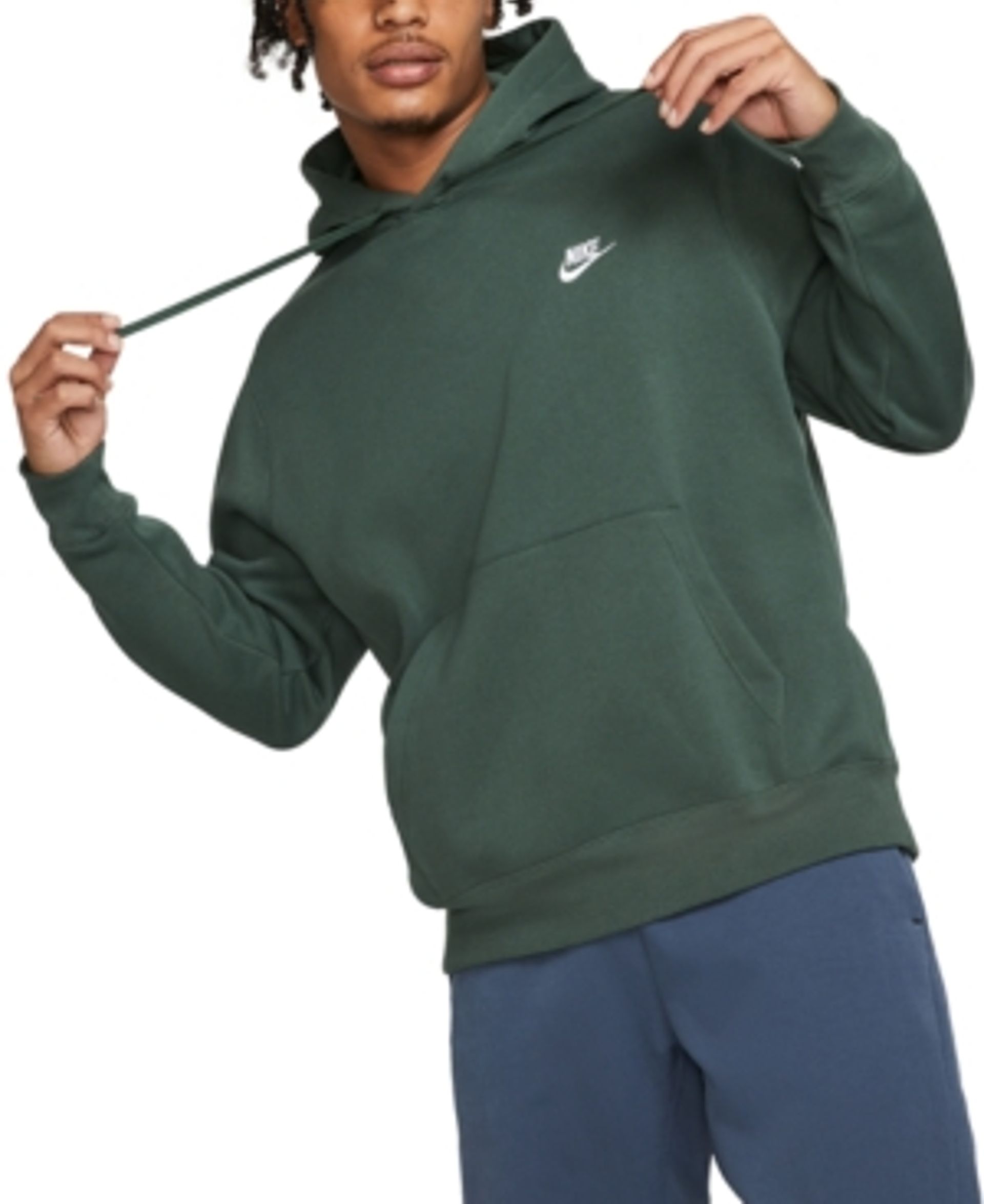 men's nike sportswear club fleece pullover hoodie