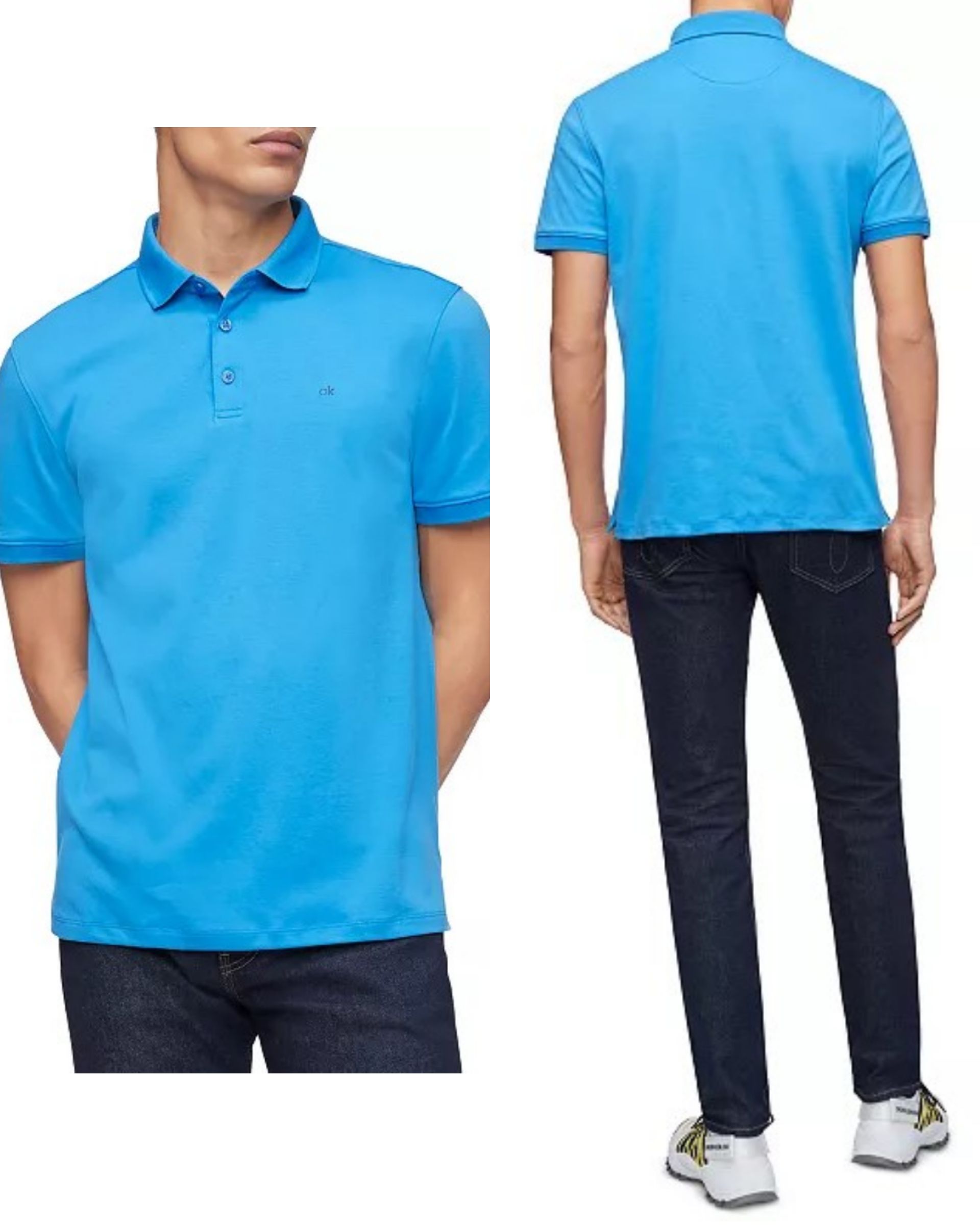 Calvin Klein Men s Liquid Touch Polo Shirt Collections Macys Style Crew