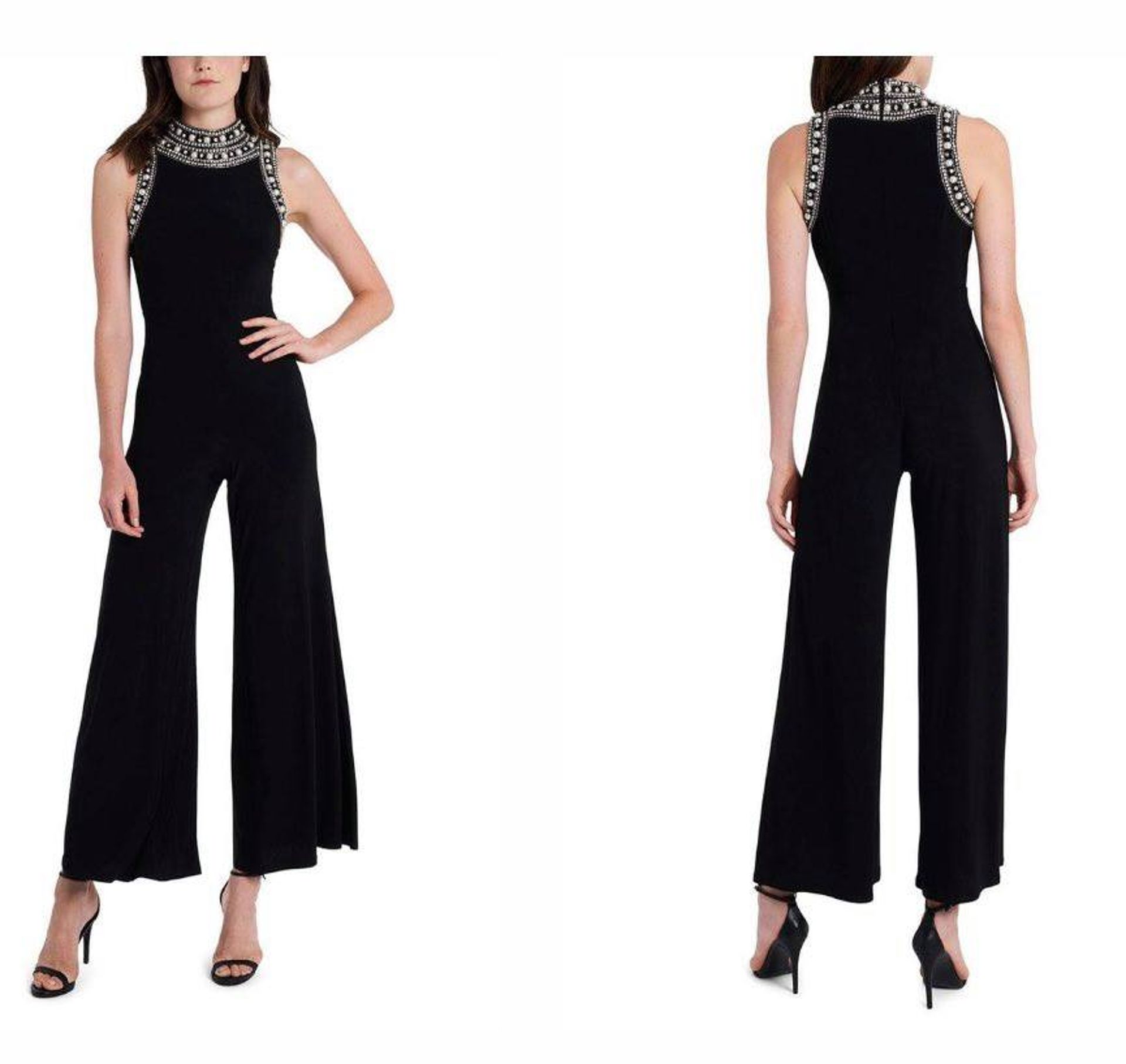 Msk embellished jumpsuit Clearance