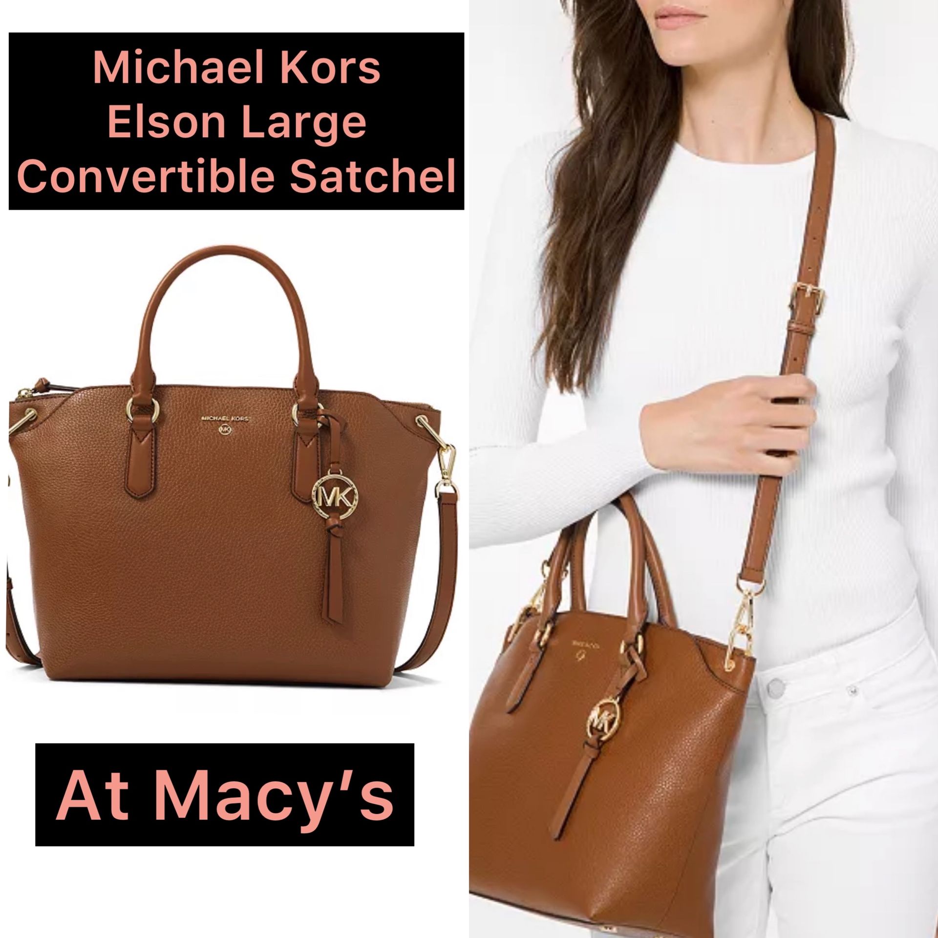 Michael Satchel bag - Macys Style Crew