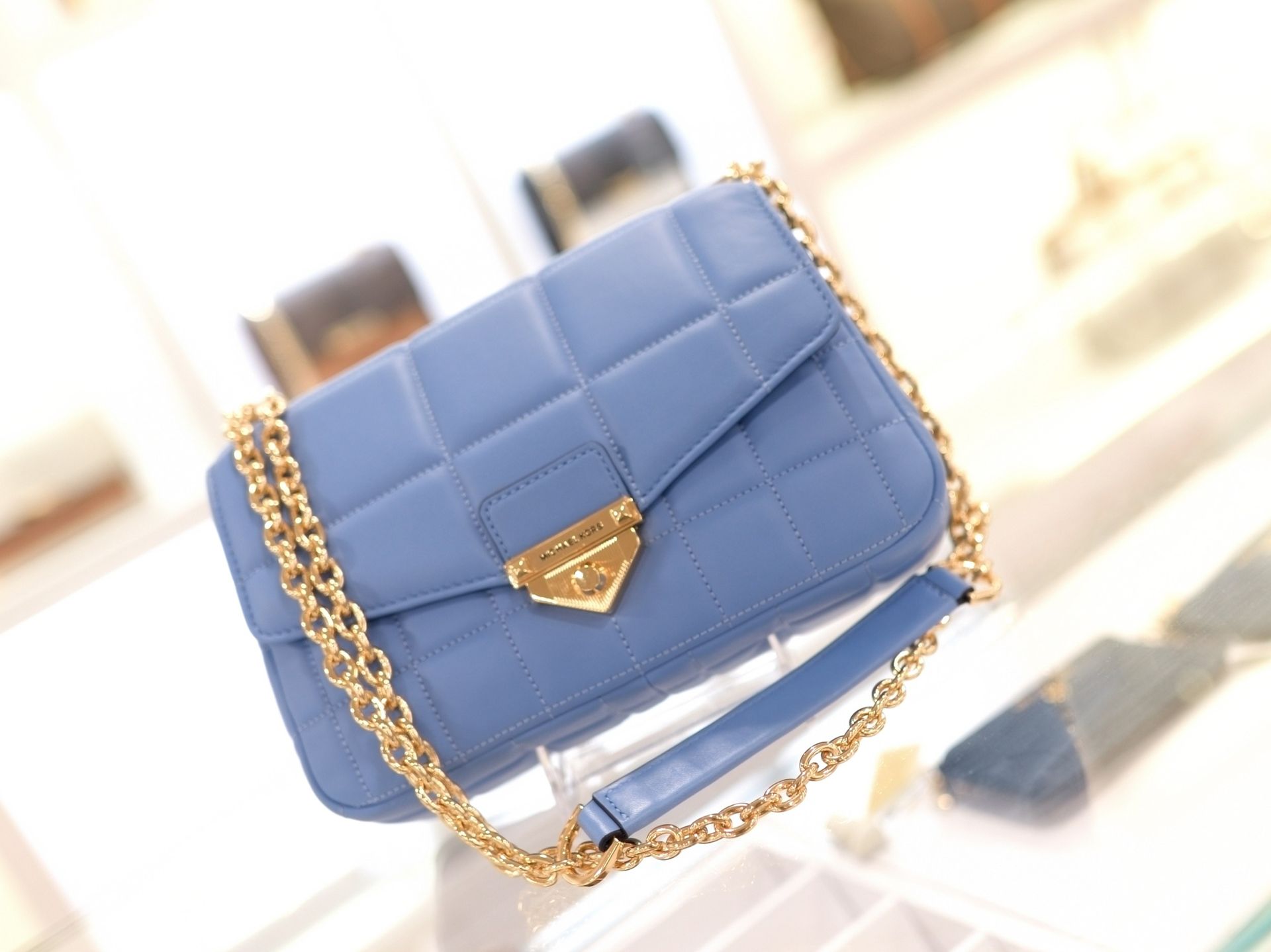 Michael Kors Soho Quilted Leather Shoulder Bag. Macys Style Crew