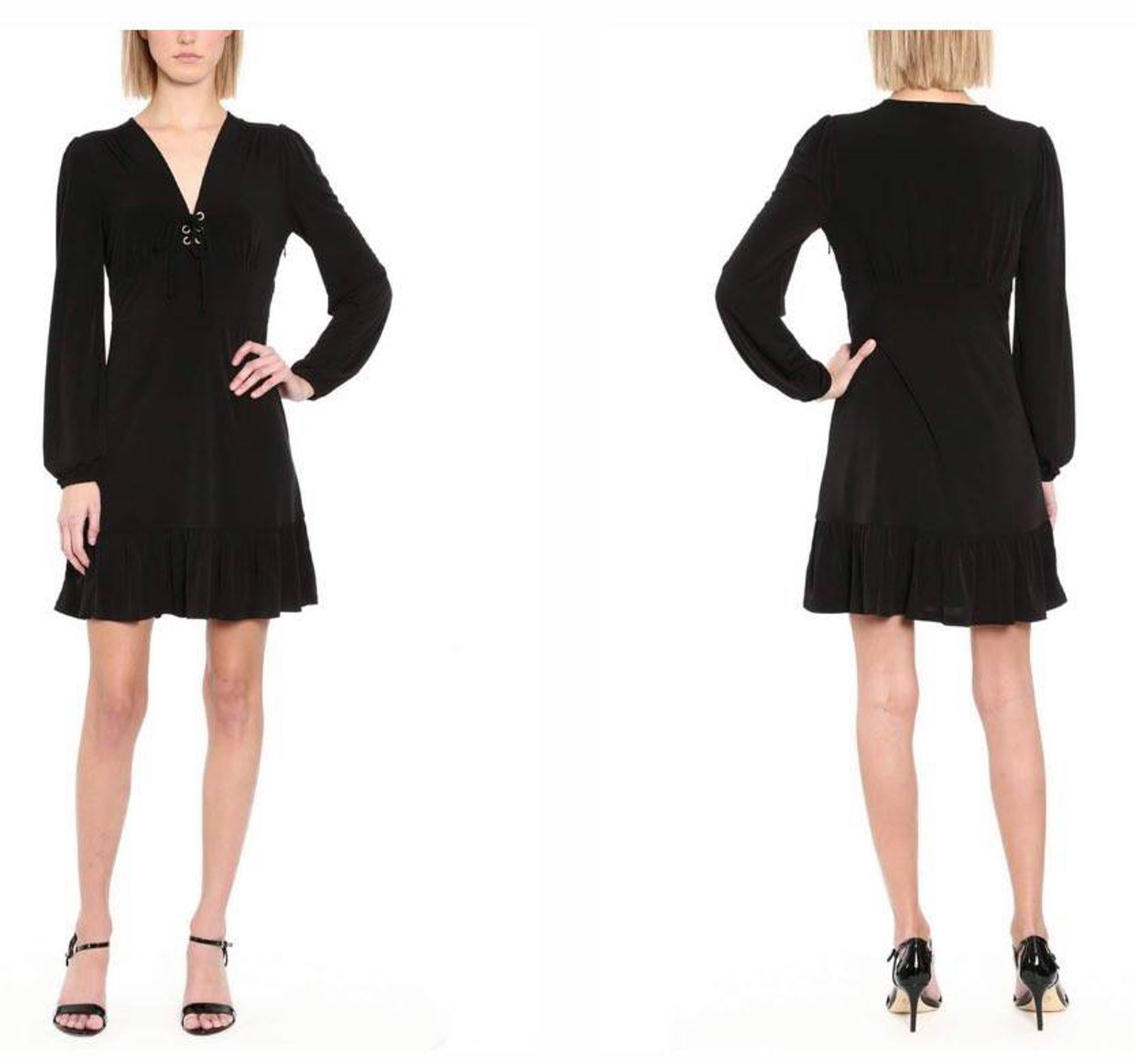 michael kors black dress macys