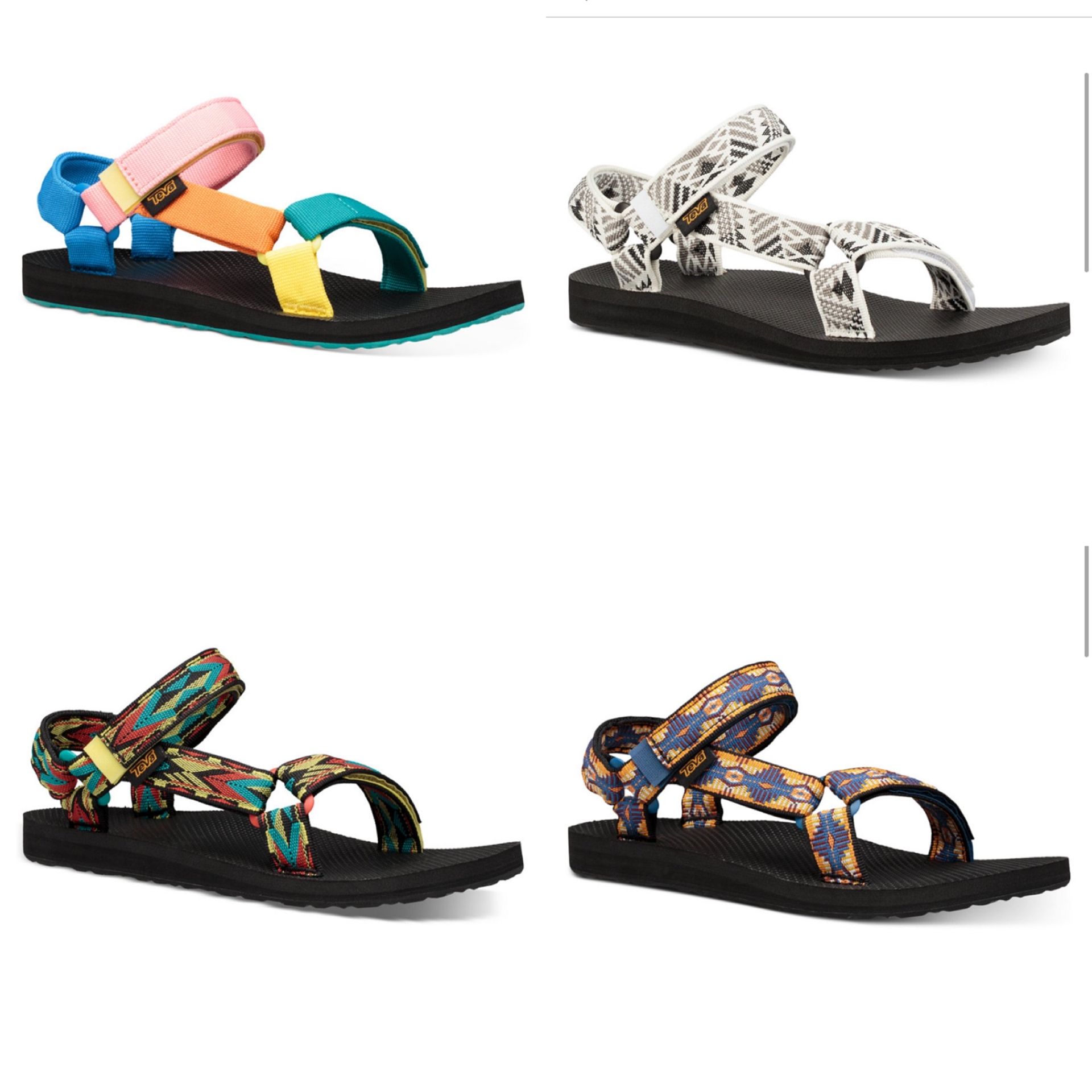 macys teva sandals