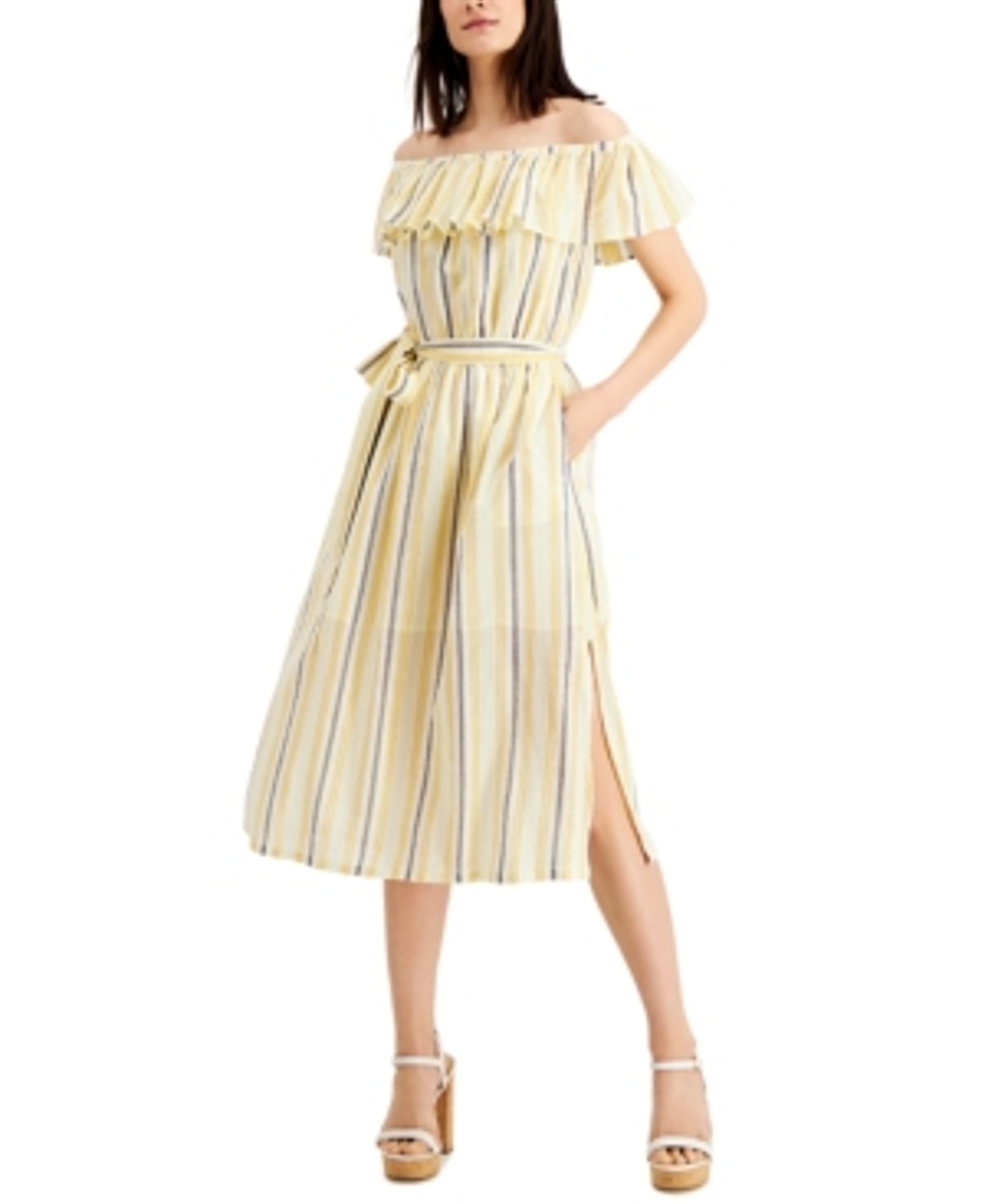 Michael kors clearance off shoulder dress