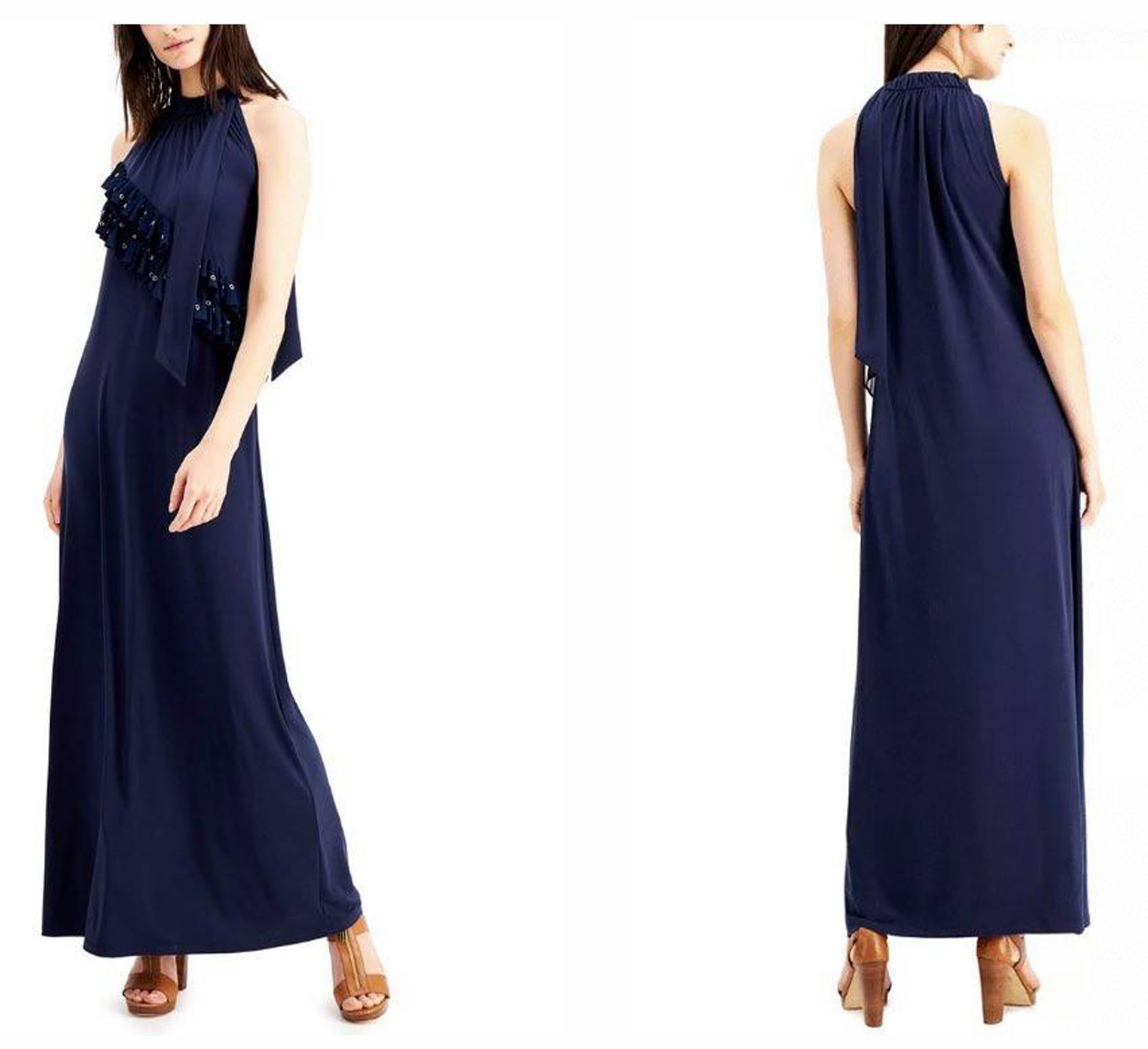 macys michael kors maxi dress