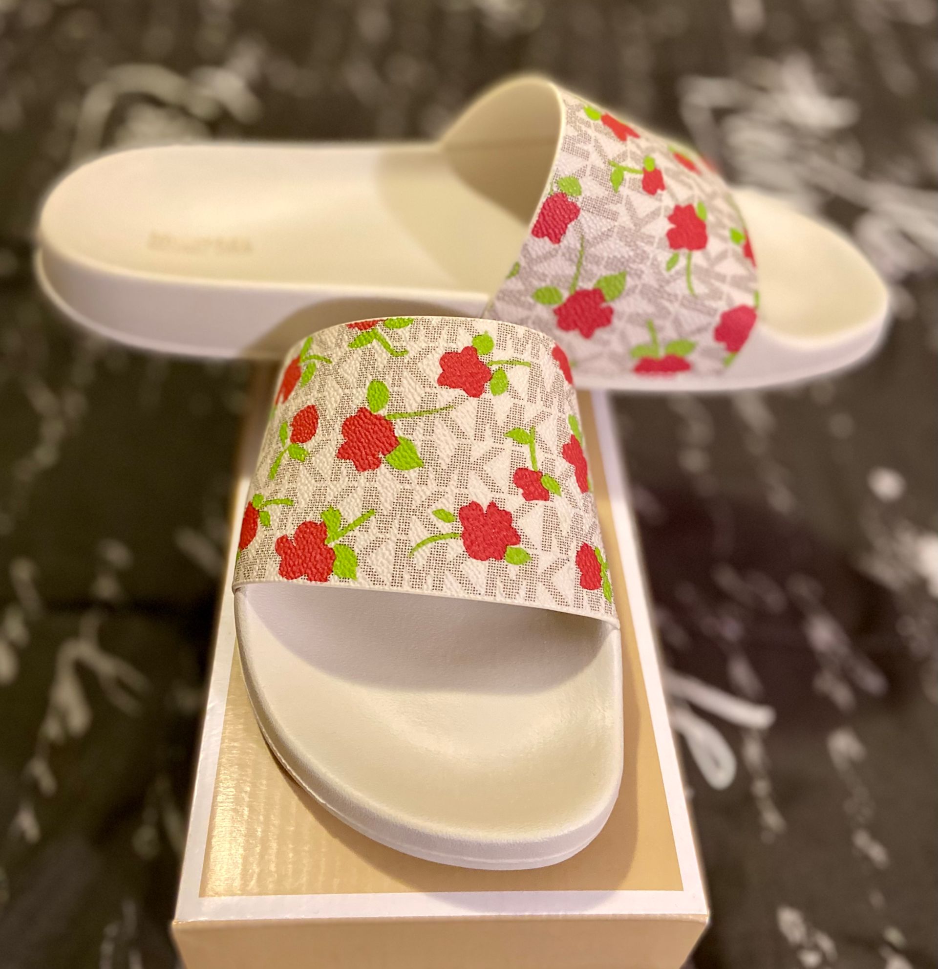 mk slides macys
