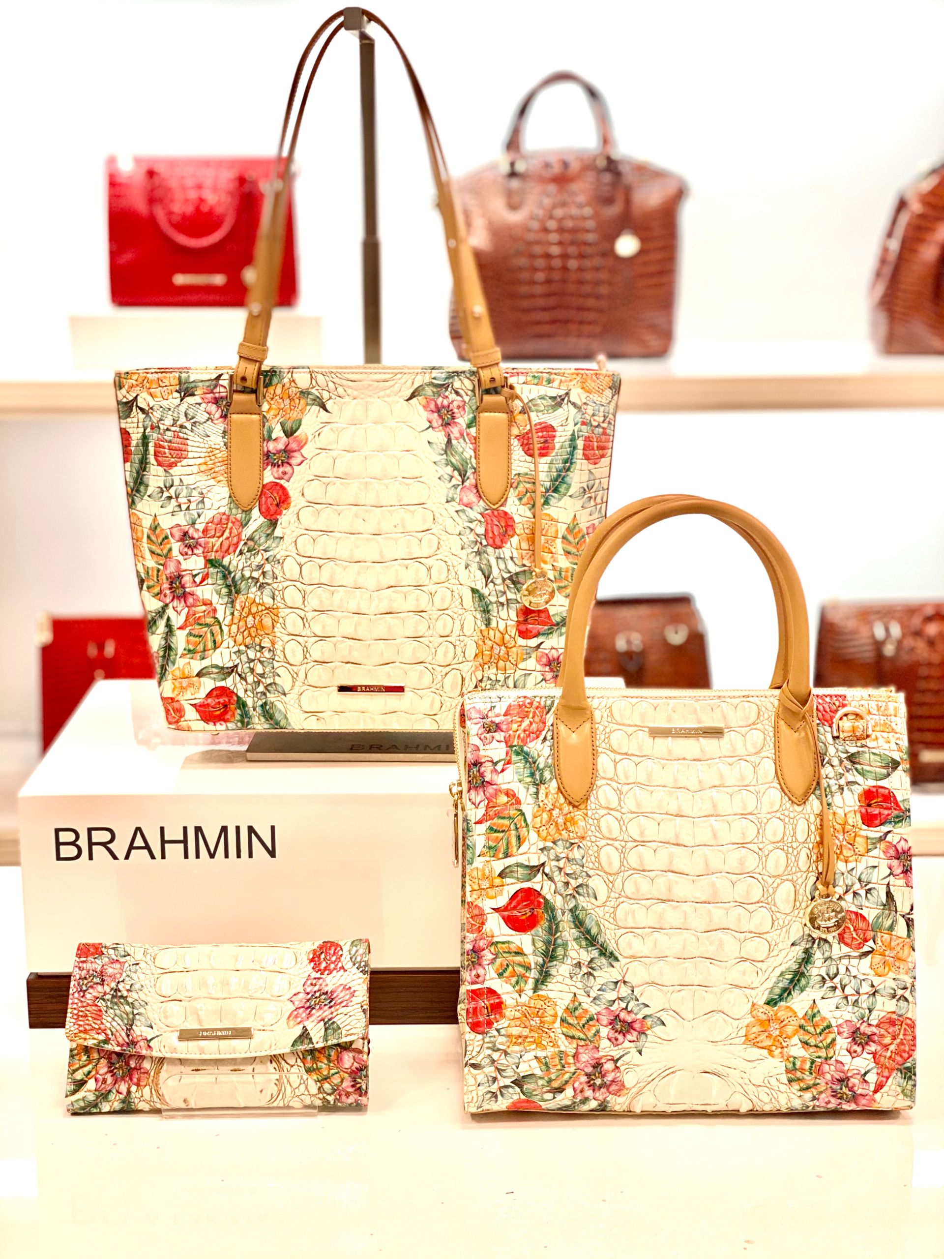 Get notice with Flower-Power from Brahmin! - Macys Style Crew