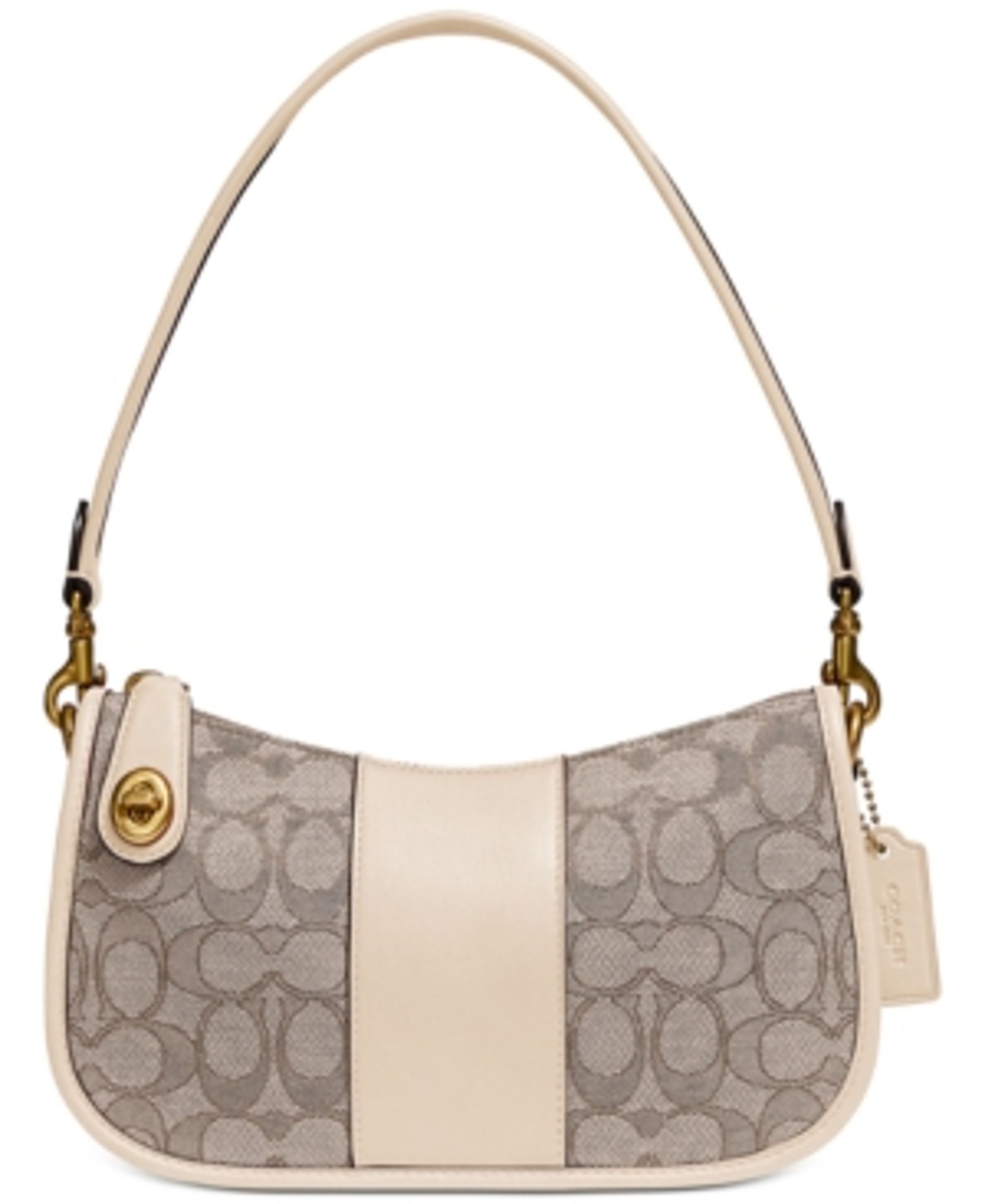 COACH Swinger Bag In Signature Jacquard Macys Style Crew