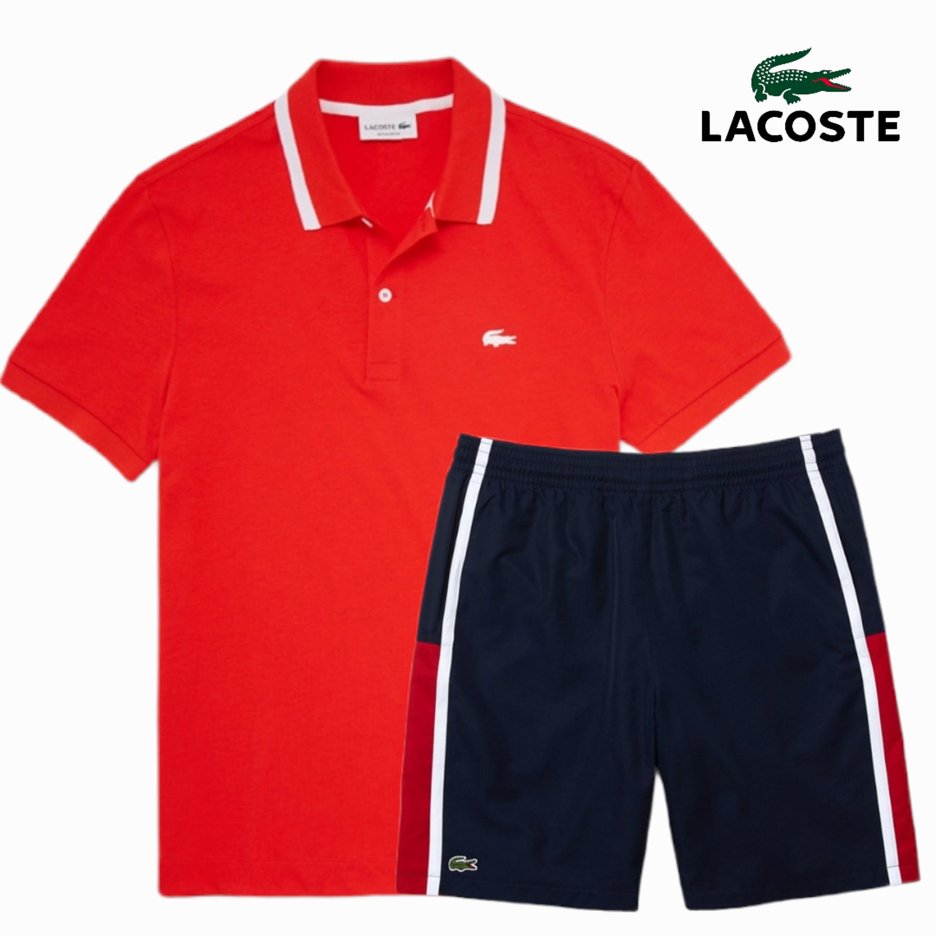 Lacoste Men s Fancy Polo Outfit Macys Style Crew