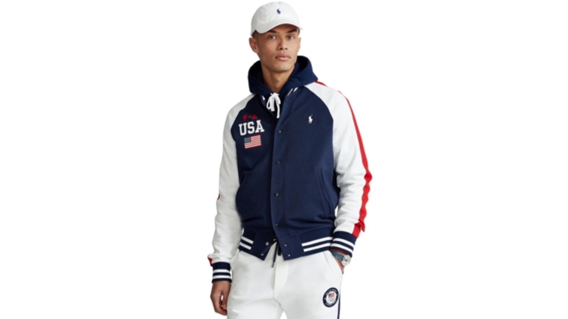 Men S Team Usa Baseball Jacket Macys Style Crew