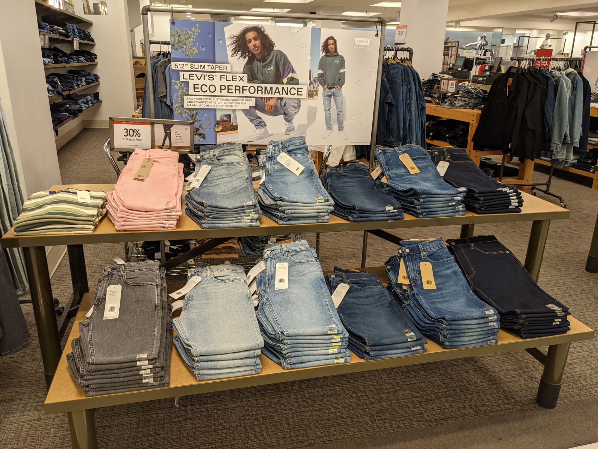 macys levis 512