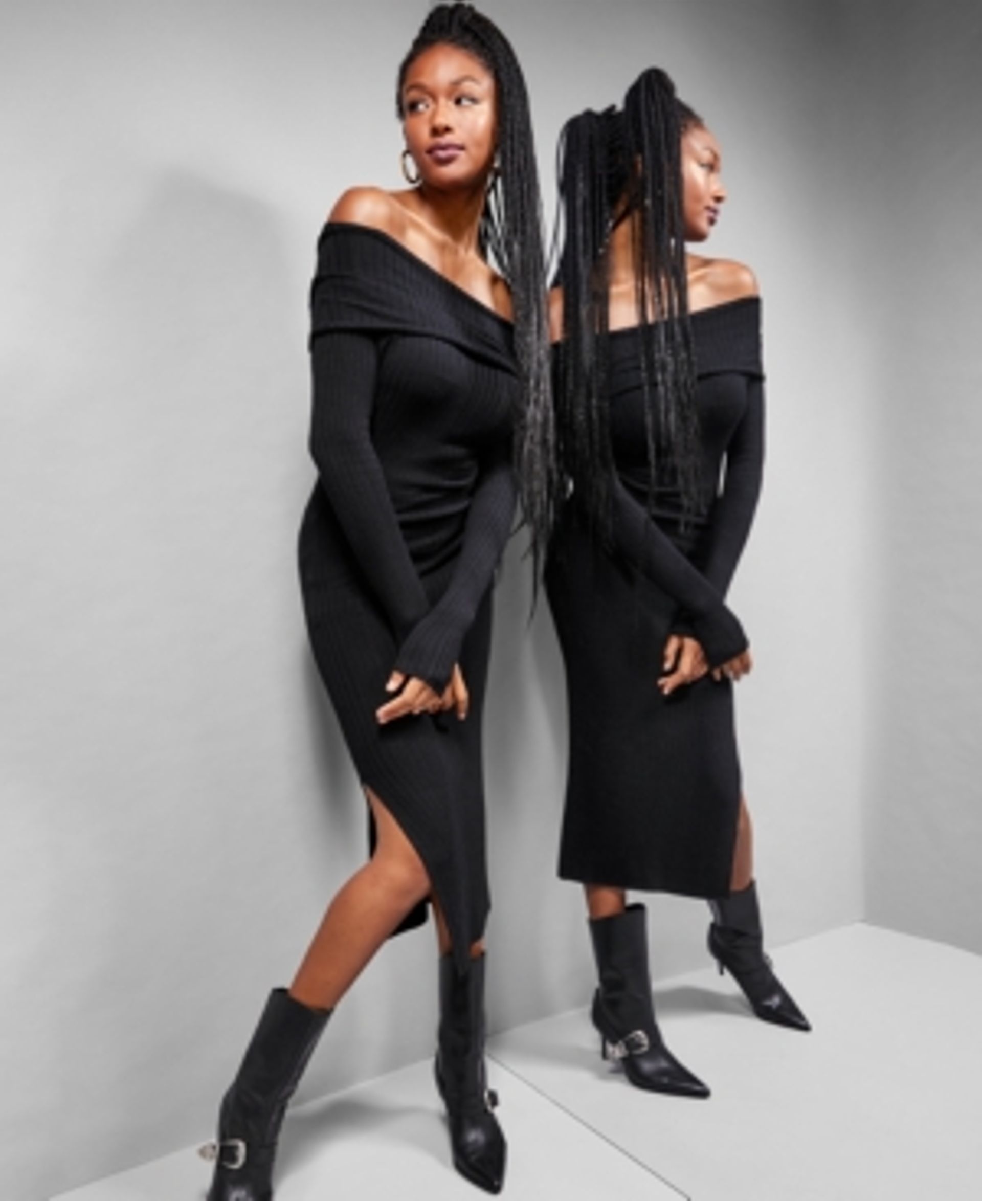 michael kors black dress macys