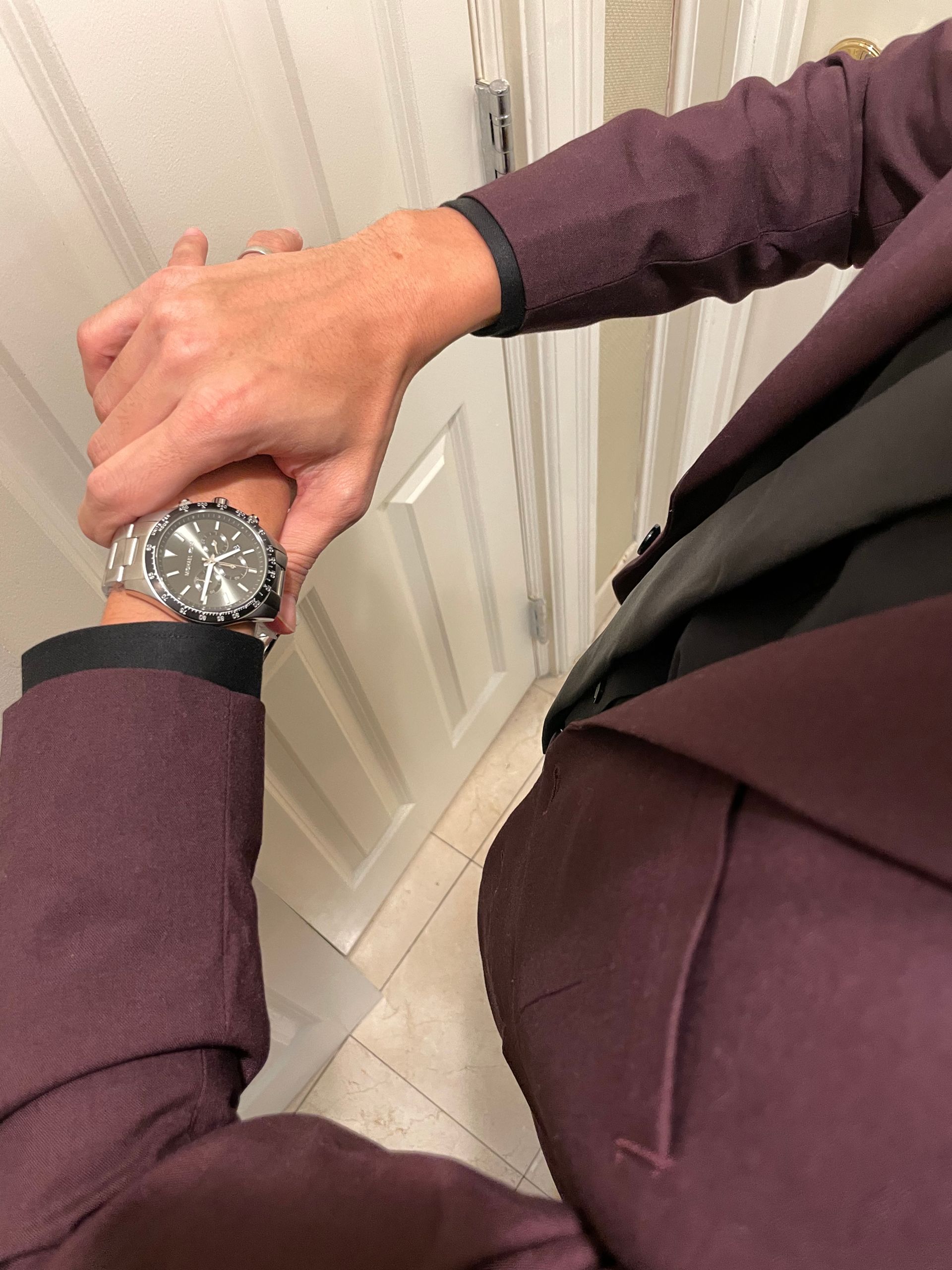 macy's men's watches michael kors