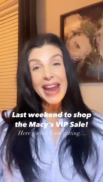 Macy's vip sale sales 2020