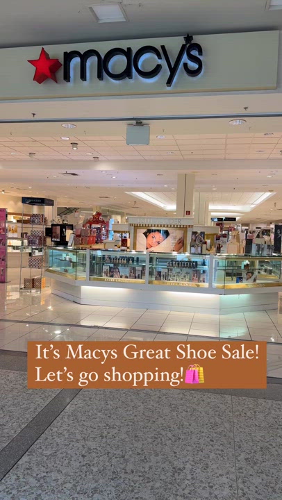 Macy's great shoe sale online