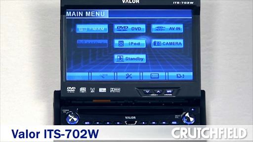 Valor Its 702w Dvd Receiver With Built In Ipod Control At Crutchfield