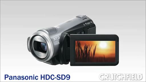 Panasonic Hdc Sd9 High Definition Sd Card Camcorder At Crutchfield