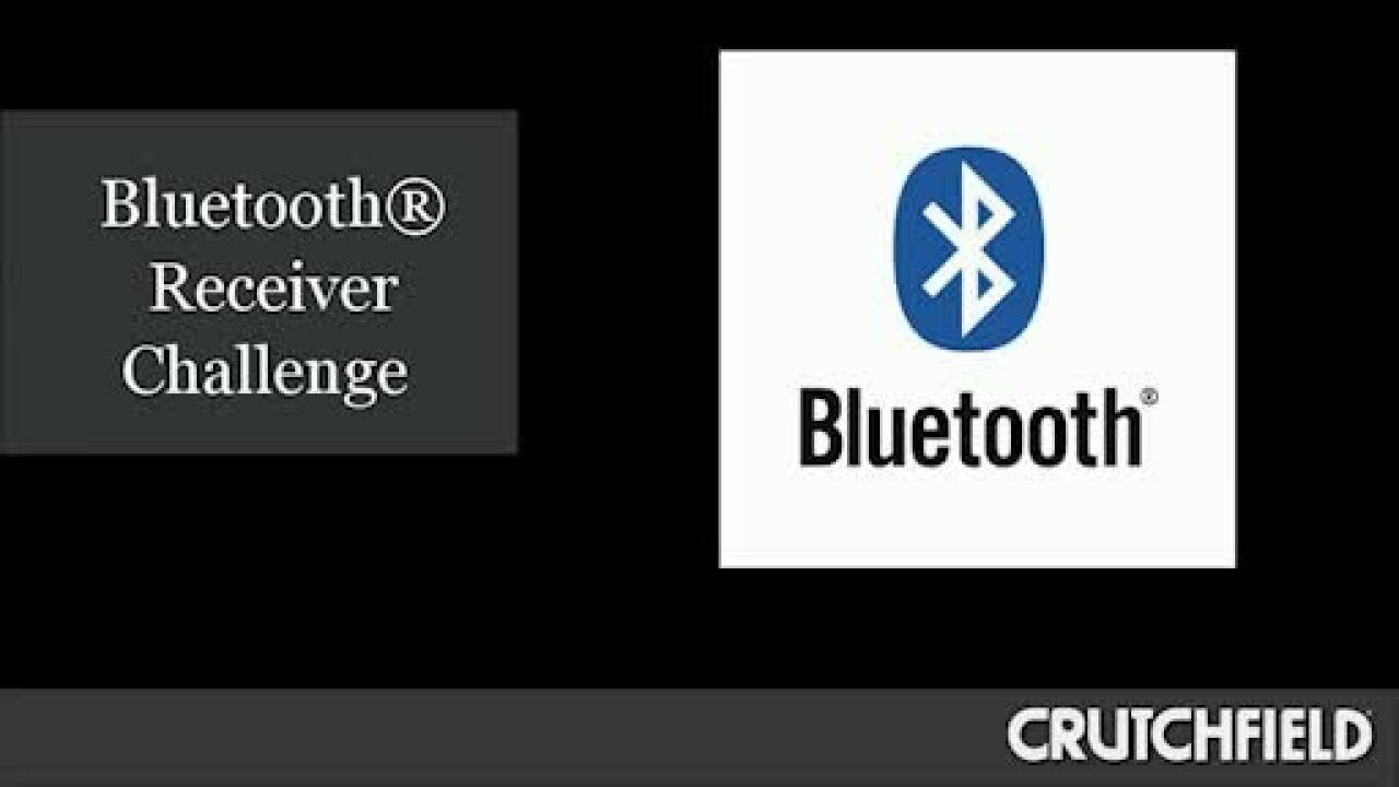 Crutchfield Crutchfield Bluetooth receiver challenge