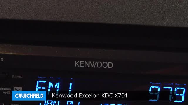 Kenwood KDC-X701 CD Receiver with built in Bluetooth /& HD Radio KDCX701