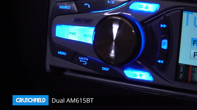 Dual AM615BT Marine CD receiver with 