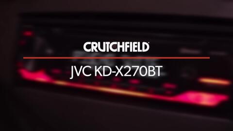 JVC KD-X270BT Digital media receiver (does not play CDs) at