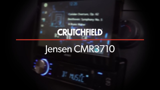 Jensen CMR3710 Single Din 7 Motorized Touchscreen Digital Multimedia Receiver Does not Play CDs