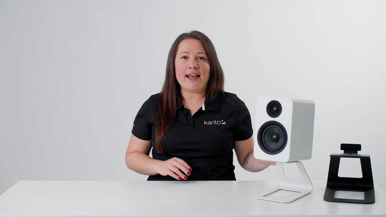 Crutchfield From Kanto SE46 Elevated Speaker Stands