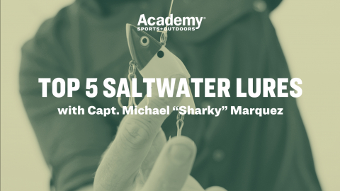 Saltwater | Top 5 Lures with Capt. Michael "Sharky" Marquez