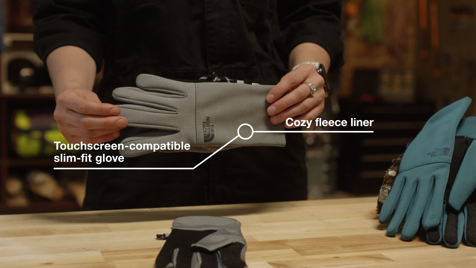 north face etip gloves mens