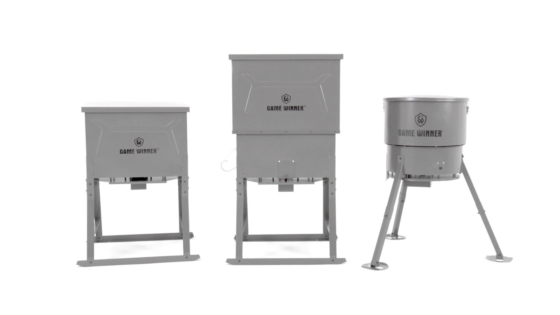 Game Winner Easy Fill 600 lb Cube Feeder - Academy