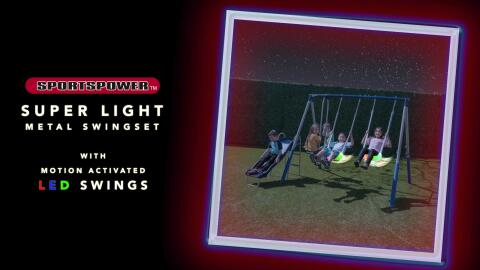 Sportspower Super Lights Swing Set                                                                                               - view number 8
