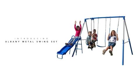 Sportspower Albany Metal Swing Set                                                                                               - view number 8