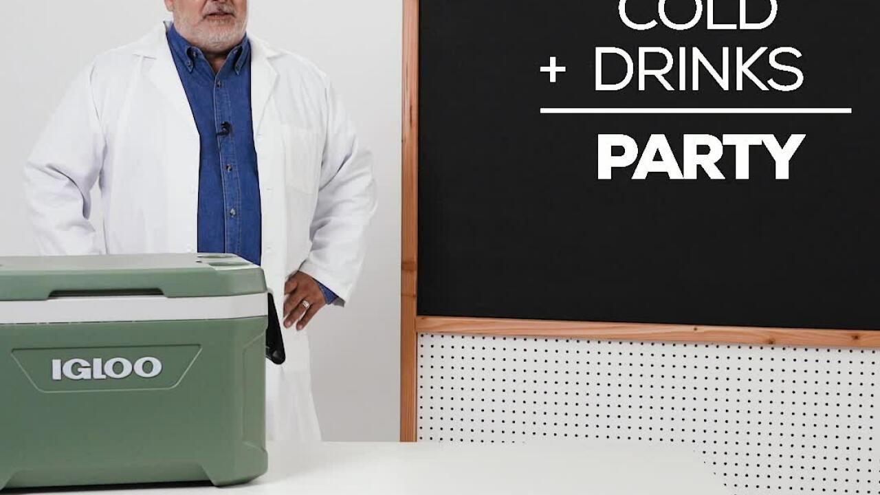 Igloo MaxCold Glide 110 qt Full-Size Wheeled Cooler | Academy