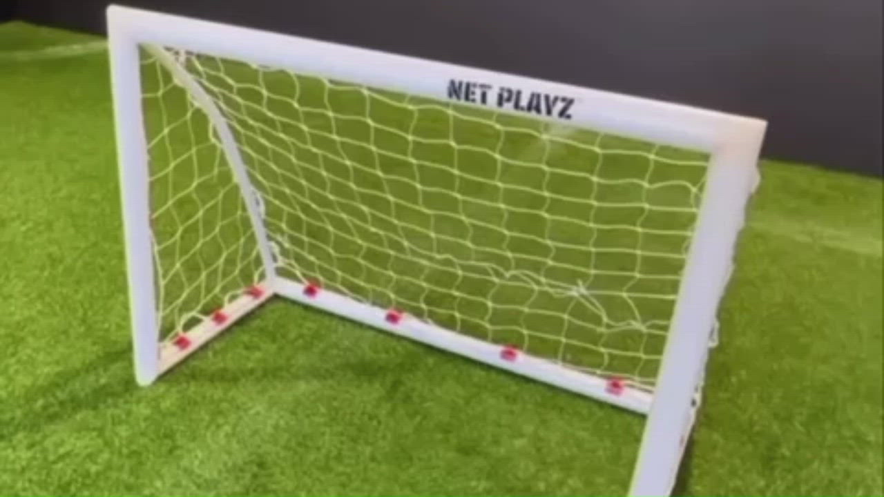 NetPlayz 4 ft x 2 ft x 3 ft Backyard PVC Soccer Goal - view number 8