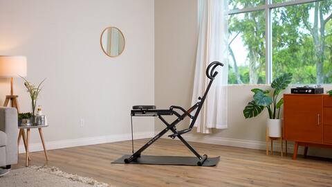 Sunny Health & Fitness Row-N-Ride Plus Assisted Squat Machine - view number 8