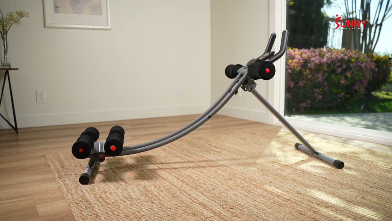 Sunny Health & Fitness Core Glider Ab Waist Trainer Machine - view number 8