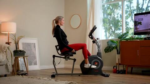 Sunny Health & Fitness Elite Interactive Series Magnetic Recumbent Bike - view number 8