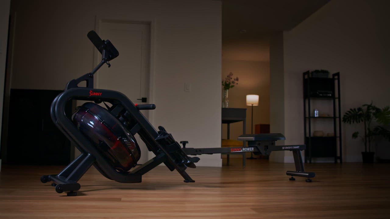 Sunny Health & Fitness Water Rowing Machine                                                                                      - view number 8