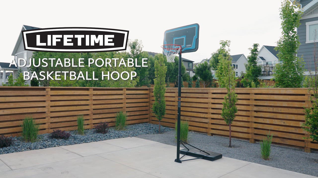 Lifetime Streamline 44 in Polyethylene Portable Basketball Hoop                                                                  - view number 8