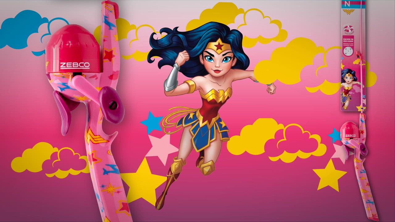 Zebco Wonder Woman No Tangle Spincast Combo - view number 8