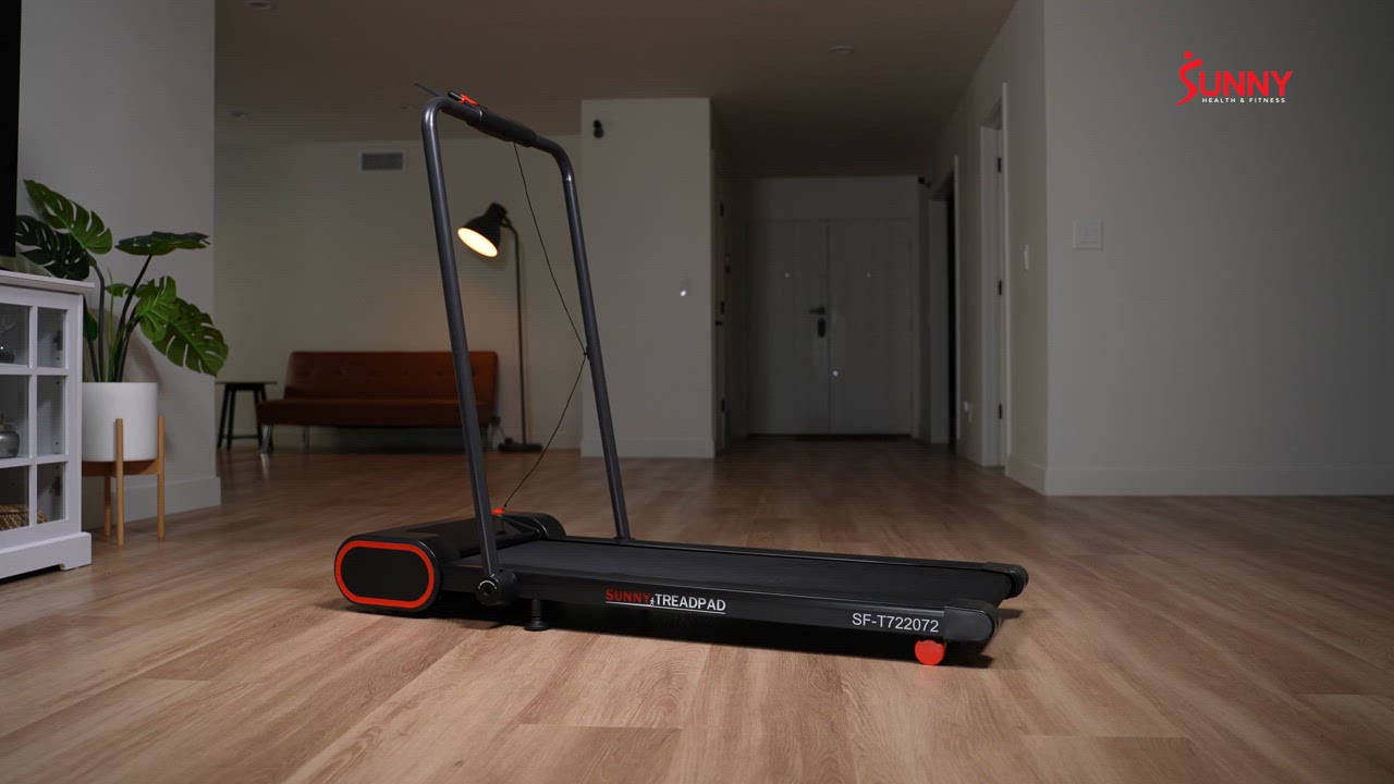 Sunny Health & Fitness Nimble Smart Compact Treadpad Treadmill - view number 2