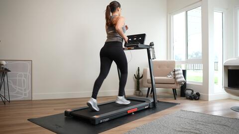 Sunny Health & Fitness Interactive Slim Treadmill with Bluetooth - view number 2