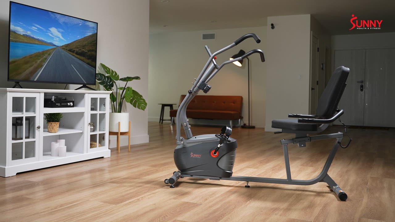 Sunny Health & Fitness Performance Interactive Series Recumbent Bike - view number 7
