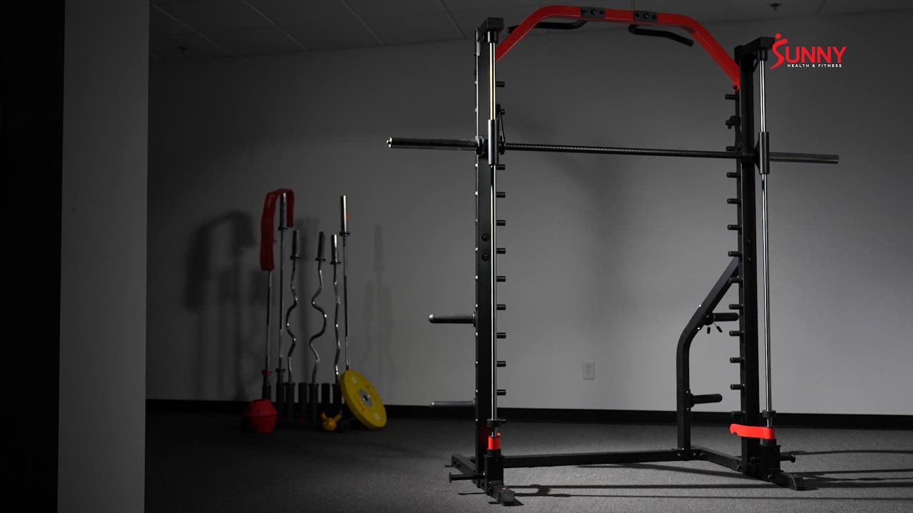 Sunny Health & Fitness Smith Machine Squat Rack Essential Series II - view number 8