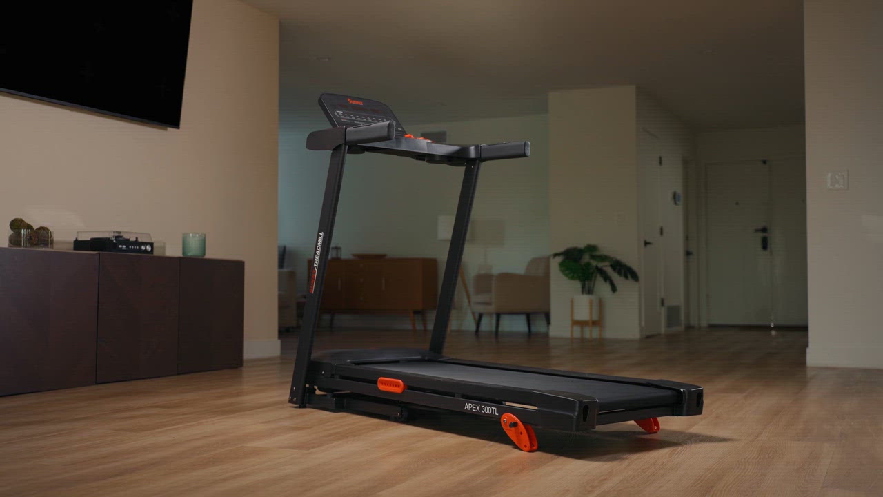 Sunny Health & Fitness APEX 300 SMART Motorized Treadmill with Bluetooth - view number 8