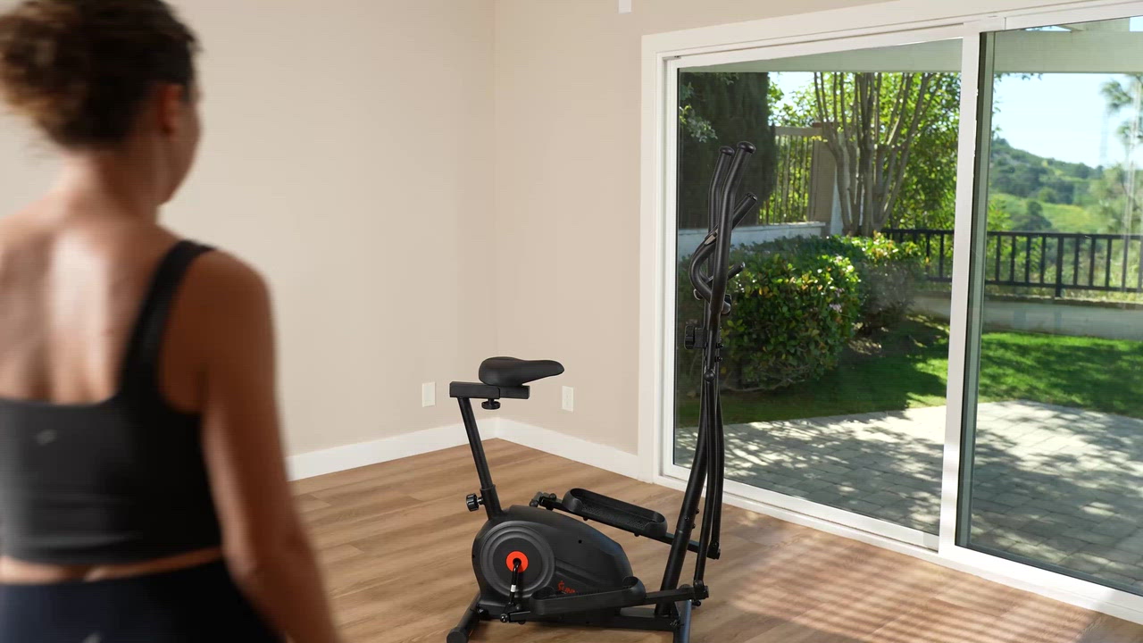 Sunny Health & Fitness Smart Compact 2-in-1 Sit/Stand Elliptical - view number 7